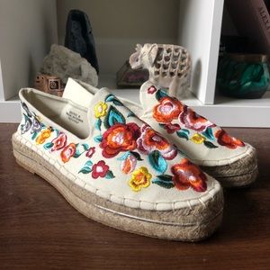 ASOS June Flower Embroidered Espadrilles